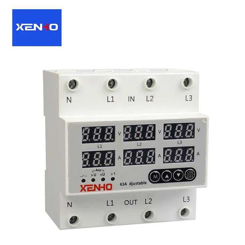 ओवर अंडर वोल्टेज प्रोटेक्शन स्विच VAP 4P